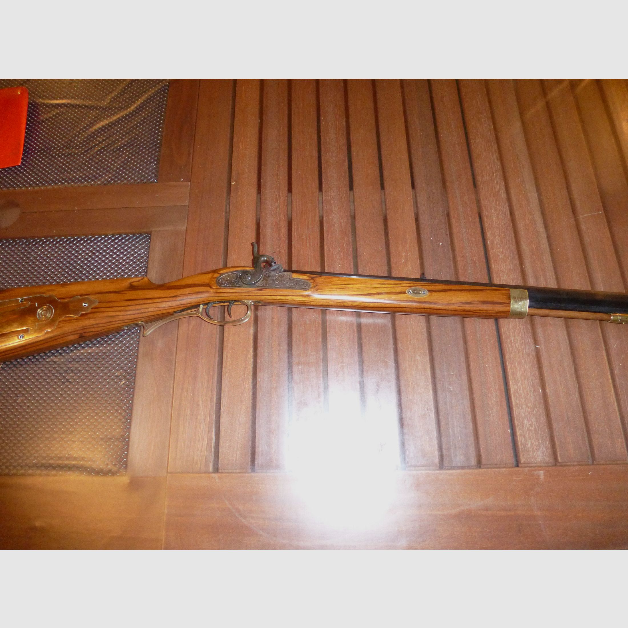 Hawken Target Rifle percussion in caliber 45 right-handed