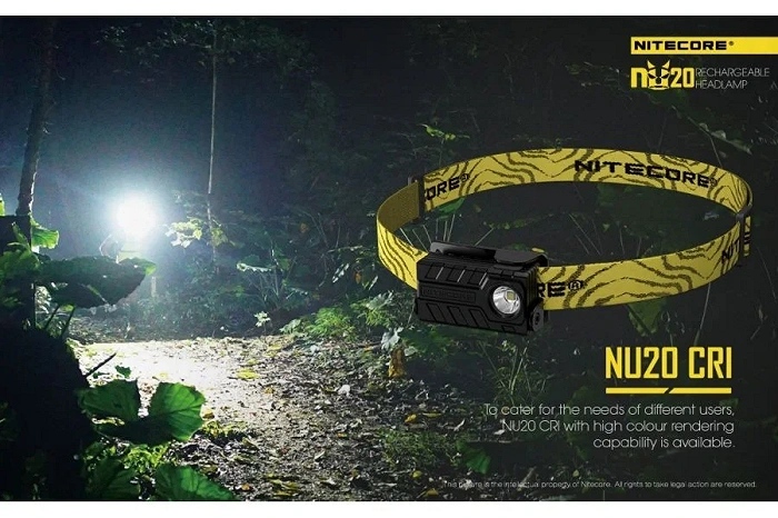 Nitecore NU20 Headlamp 360 lumens (LAT/NITECORE NU20 BLACK), image 41 of 50