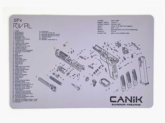 Mata czyszcząca SFX Rival Canik
