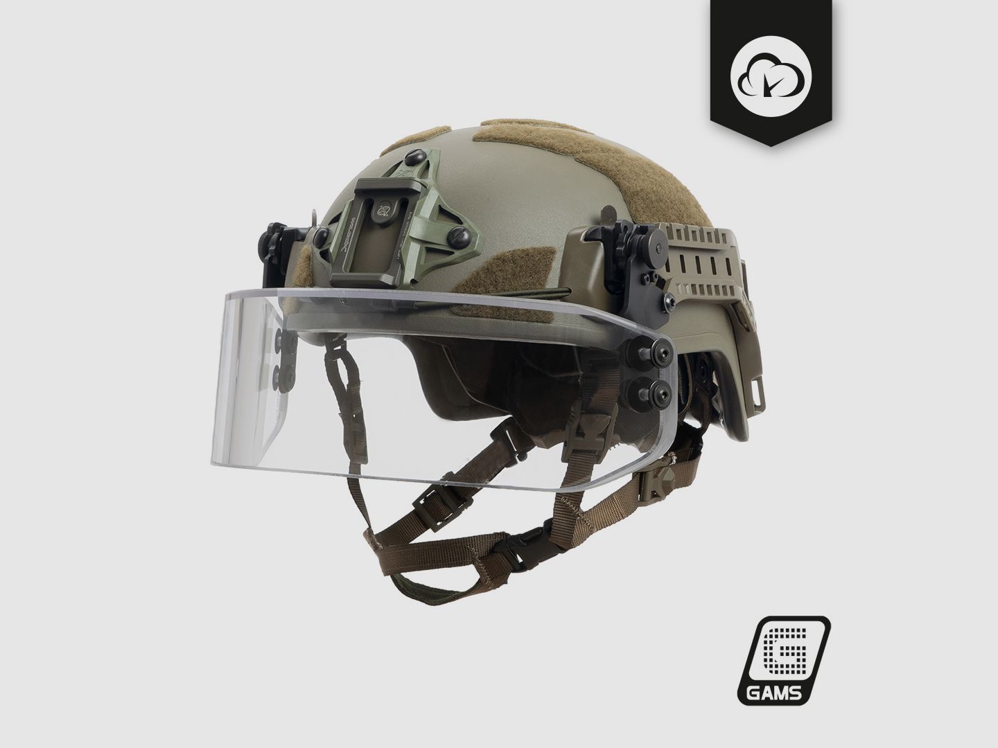 Visera BAV-1 TP SC con certificación VPAM 3, imagen 1 de 3