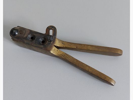Kugelzange Cal .36 Messing Kokille