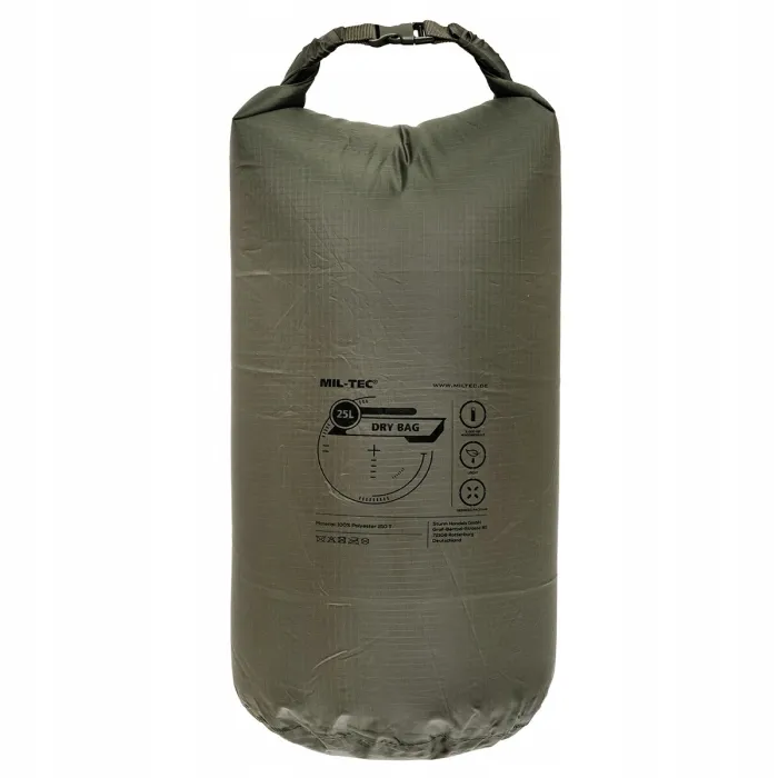Droge tas - 25 liter - Olijfgroen, afbeelding 1 van 2