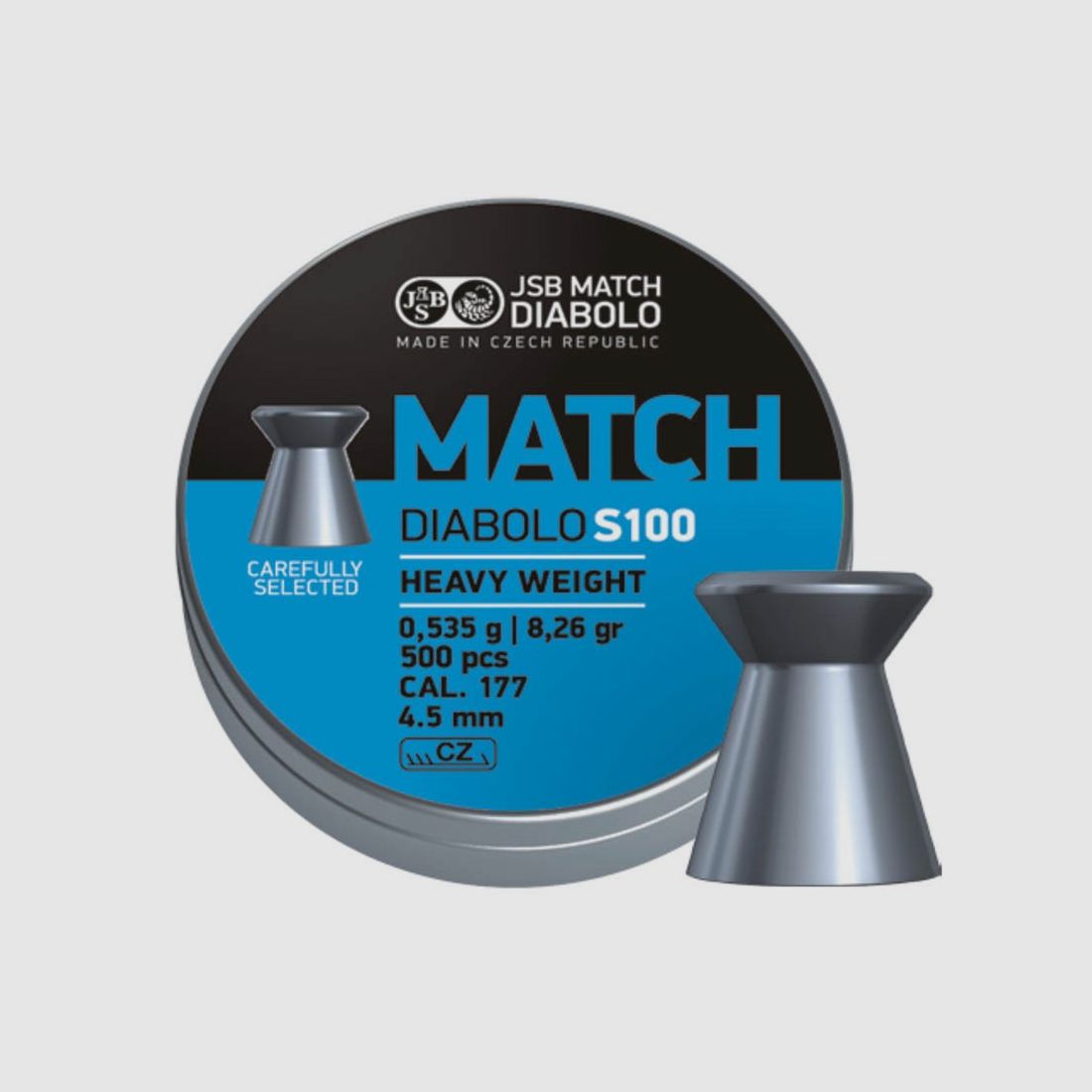 Plombs JSB Match Diabolo S100 Heavy