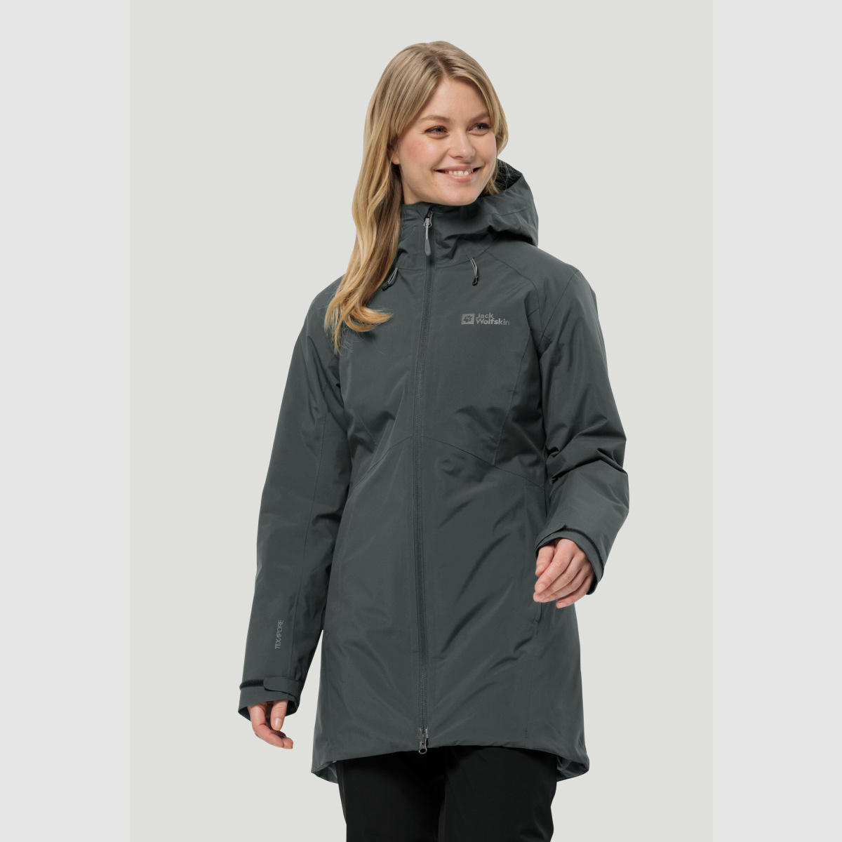 JACK WOLFSKIN Heidelstein Ins Jkt W Slate Green