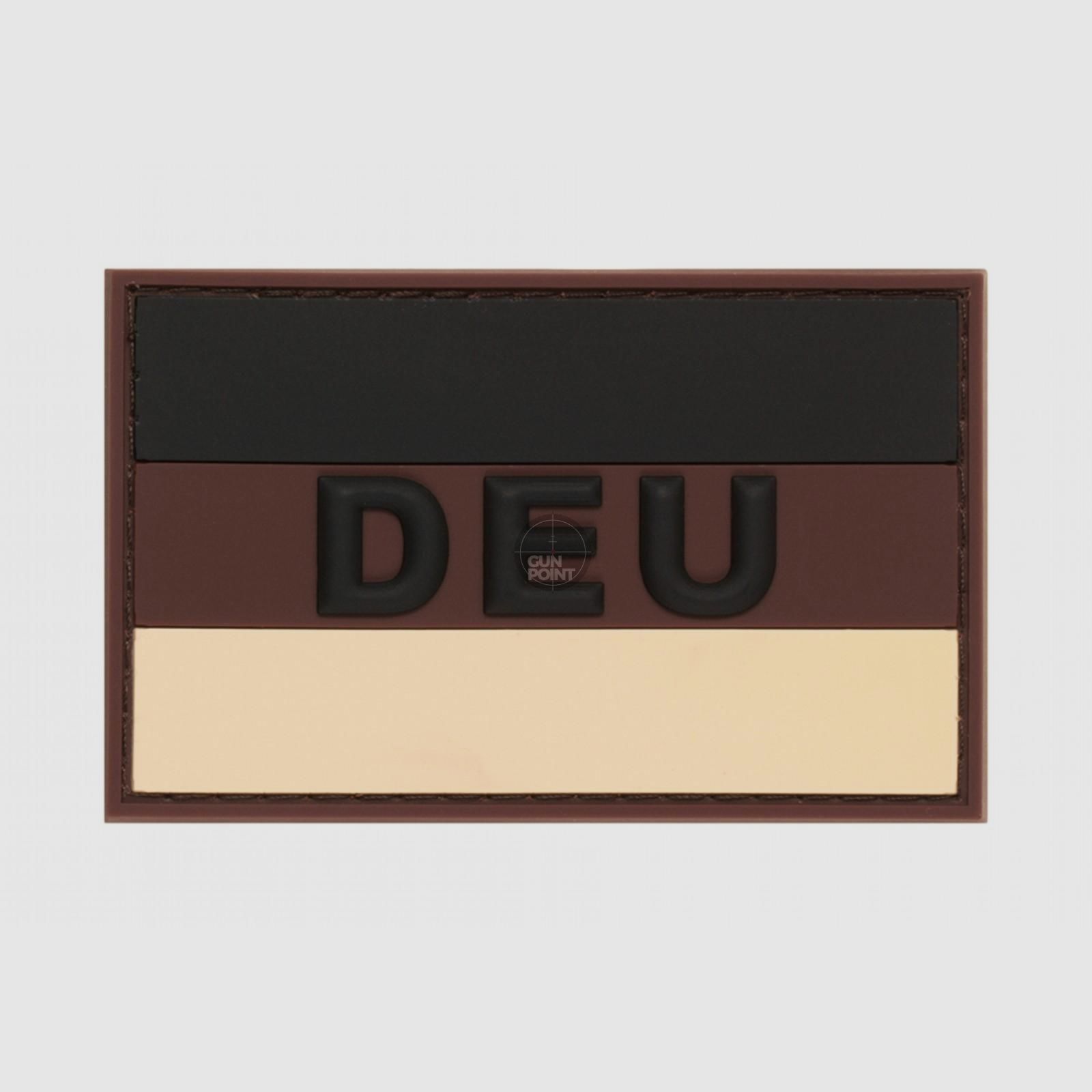German Flag Rubber Patch