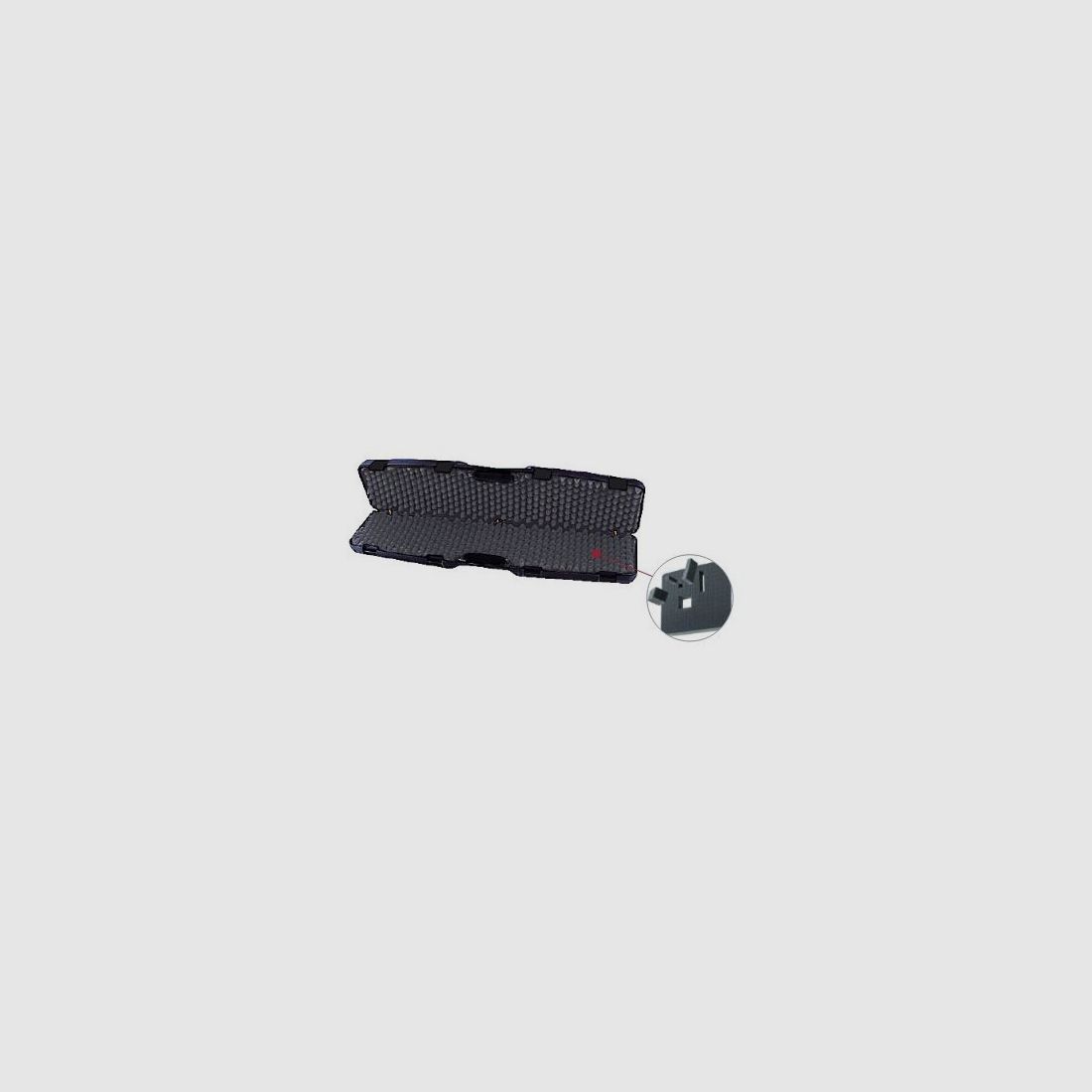 Housse d'arme / étui Megaline 110x25x11 cm