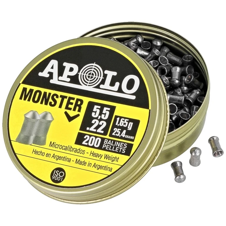 Apolo Monster Diabolos 5,5 mm, 200 Stück 1,65 g/25,4 gr 19931
