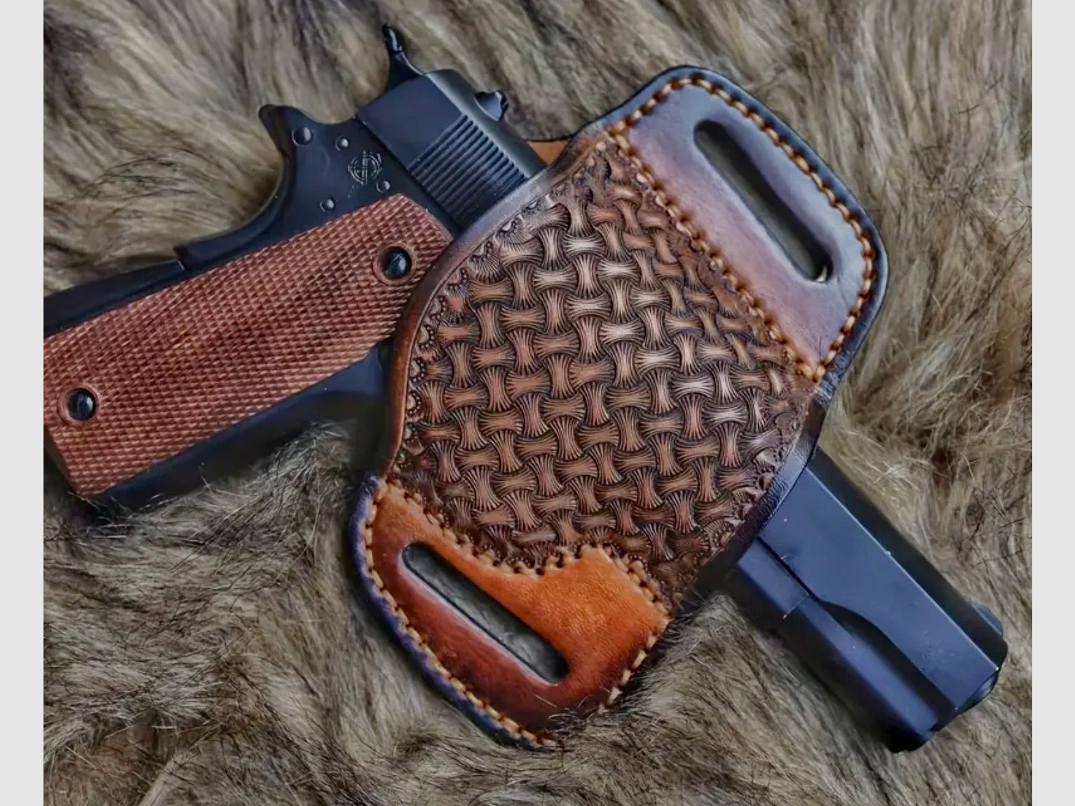 Super holster western pour COLT 1911, similaire à El PASO SADDLERY Co.