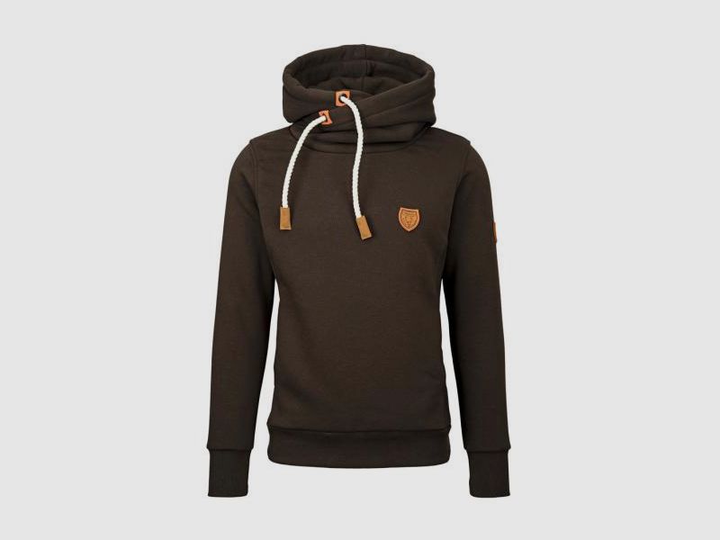 Hubertus Hubertus Hoodie oliv / braun