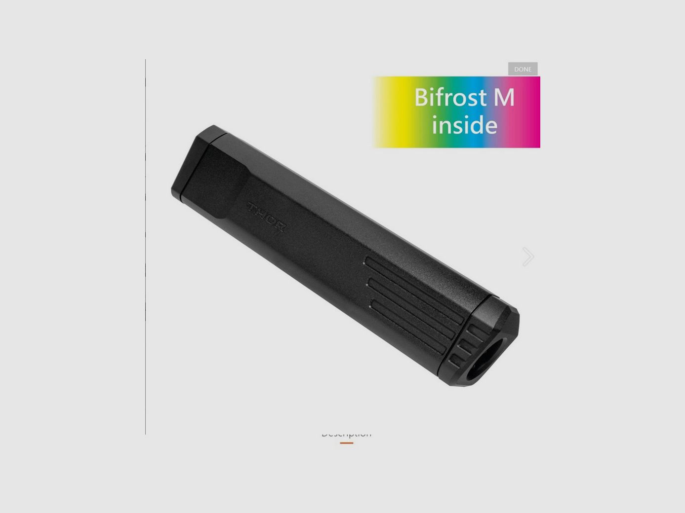 Schalldämpfer THOR + Tracer Bifrost M