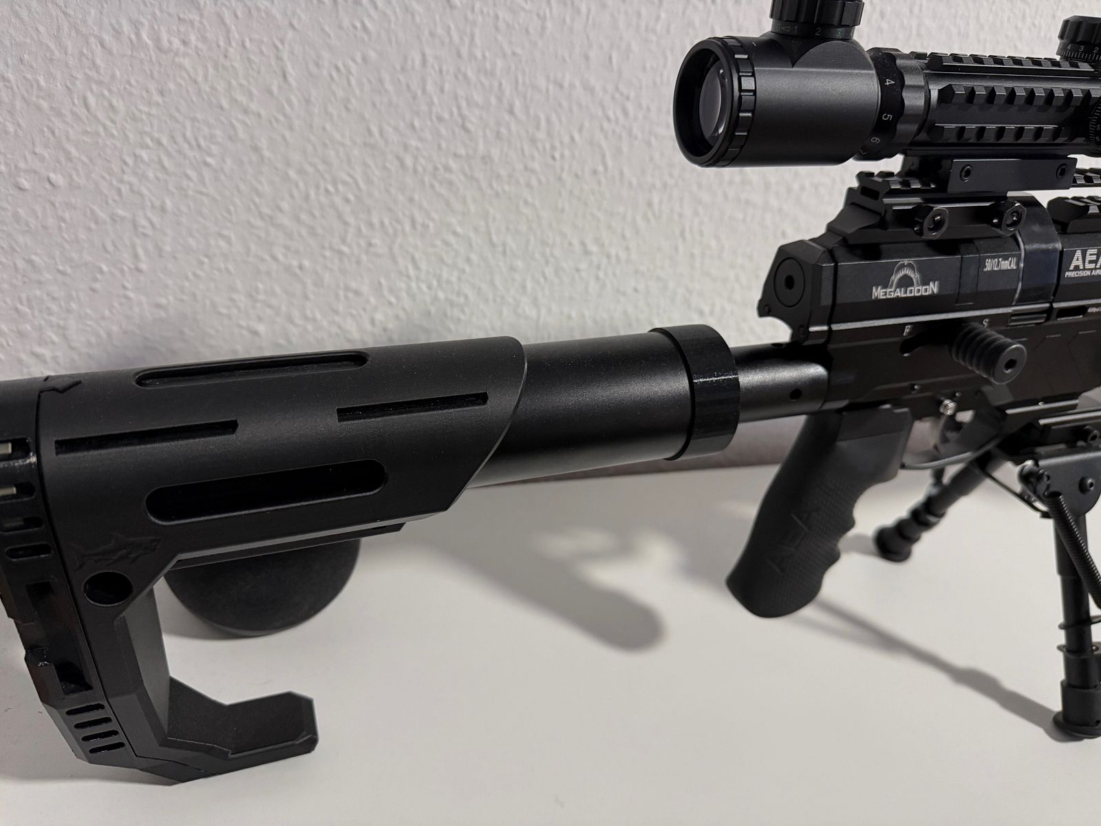 AEA Airgun Megalodon Cal. 5,0. 12,7mm Ware neuwertig Mit viel Zubehör 