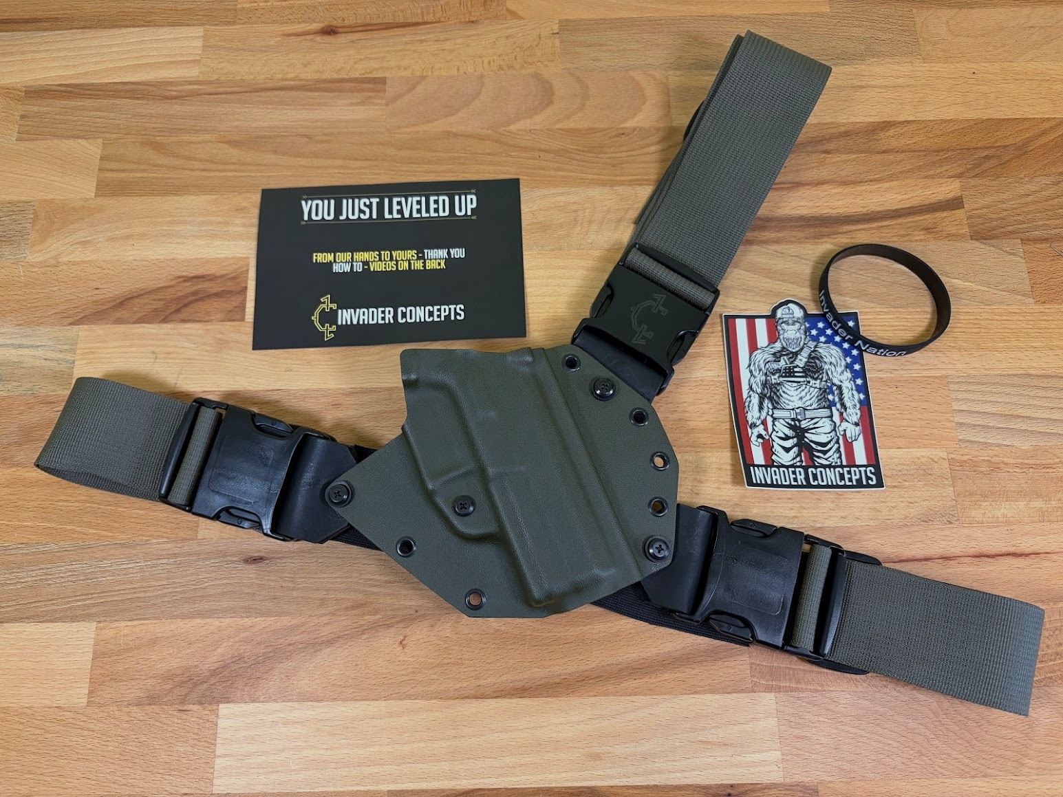 RECON Chest Holster - voor CZ-P10 F (C/SC) van Invader Concepts