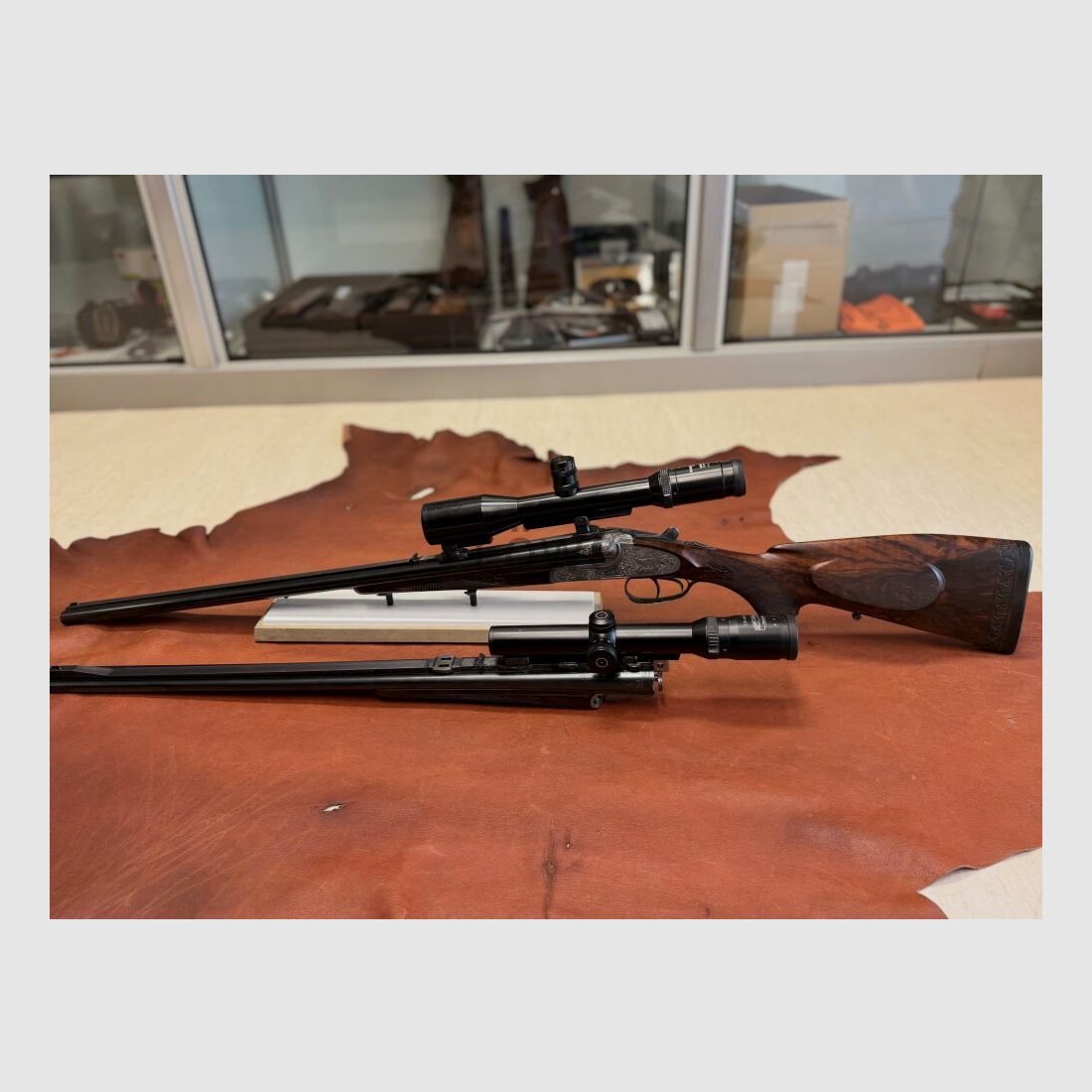 Merkel Doppelbüchse Mod. 161 Luxus