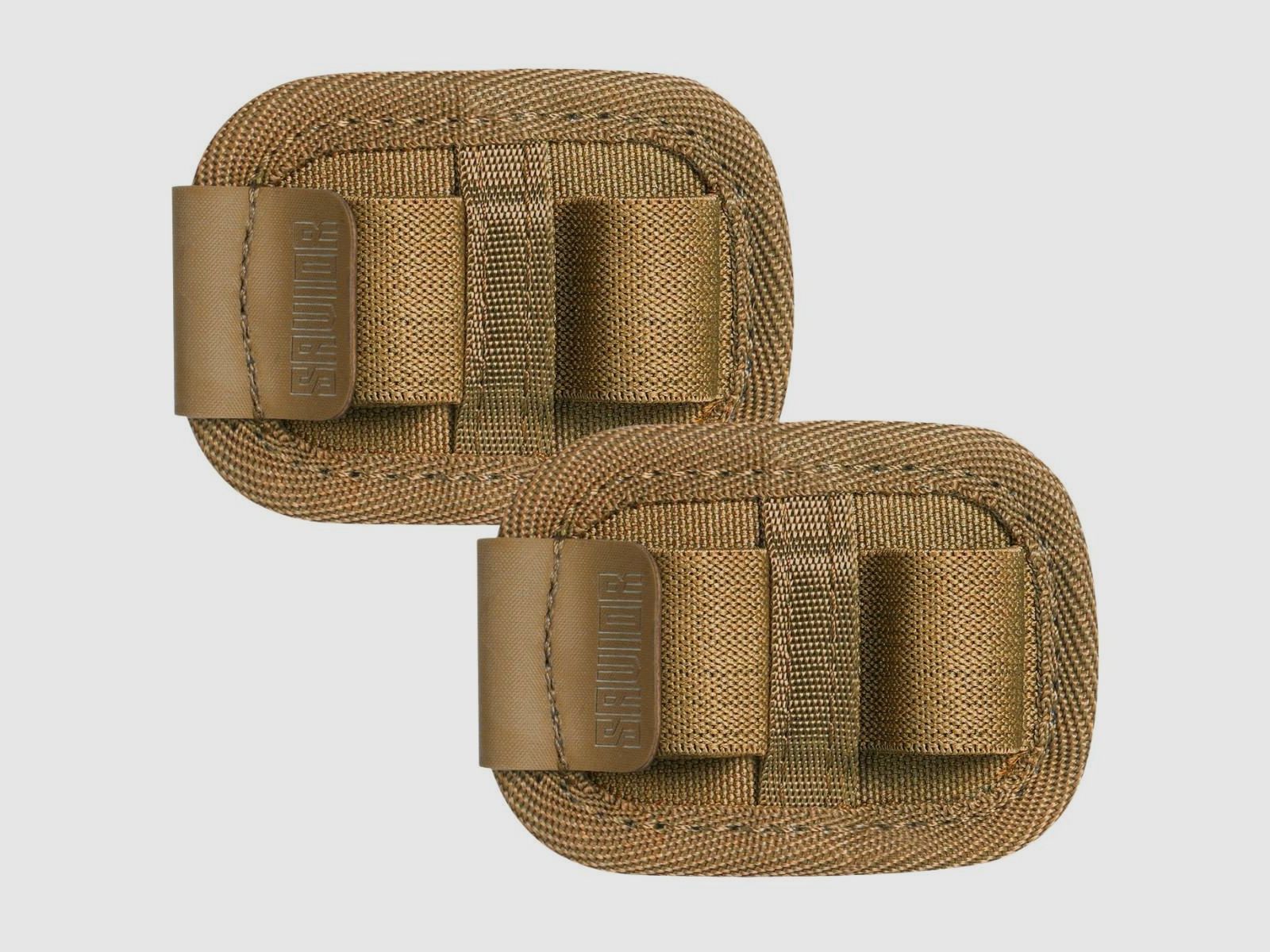 Savior - Shotgun ammunition holder - Shotgun Shell Cards - 2 slots - 2-Pack - TAN - MP-TNS-12G-TWO-2P-TN, image 1 of 6