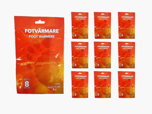 Fußwärmer, 10 Paare