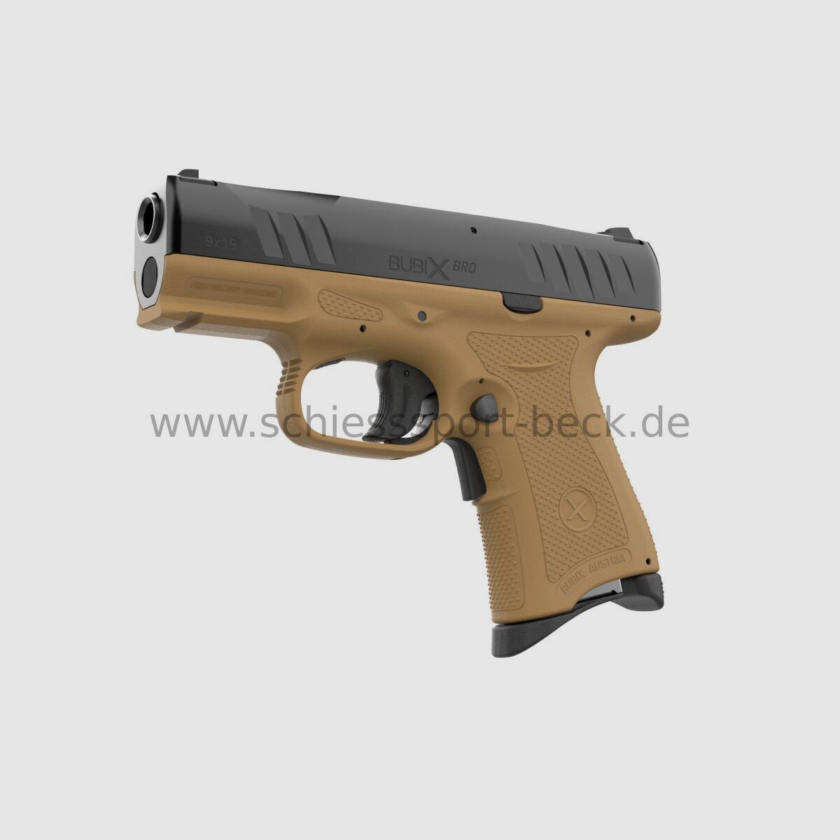 Bubix BUBIX BRO - Dark Brown (9x19) - Vorführwaffe