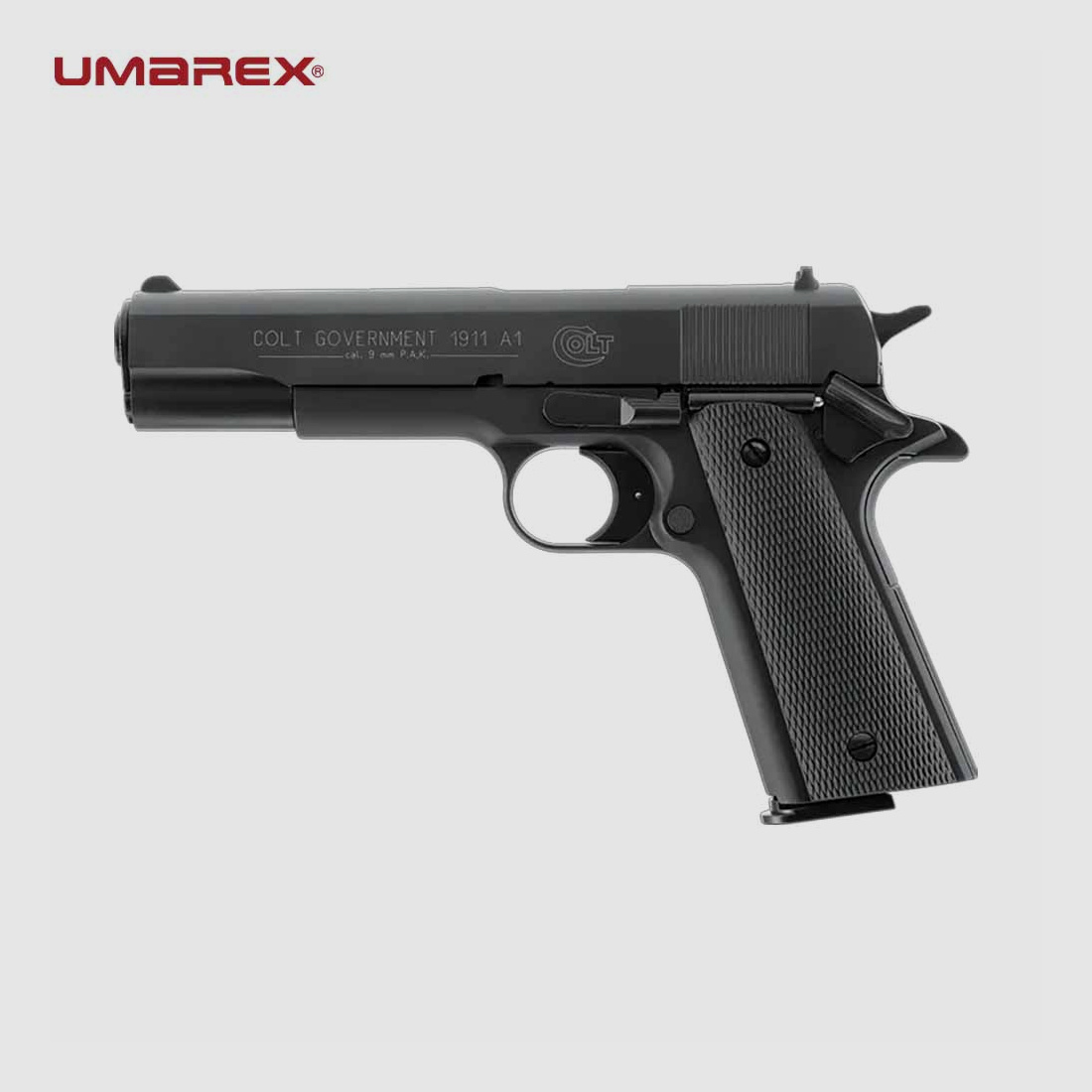 UMAREX Colt Government 1911 A1 9mm P.A.K. BLACK