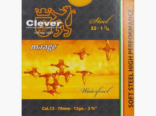 Clever Mirage T4 Waterfowl Cal. 12 32g nr.6 25 stuks