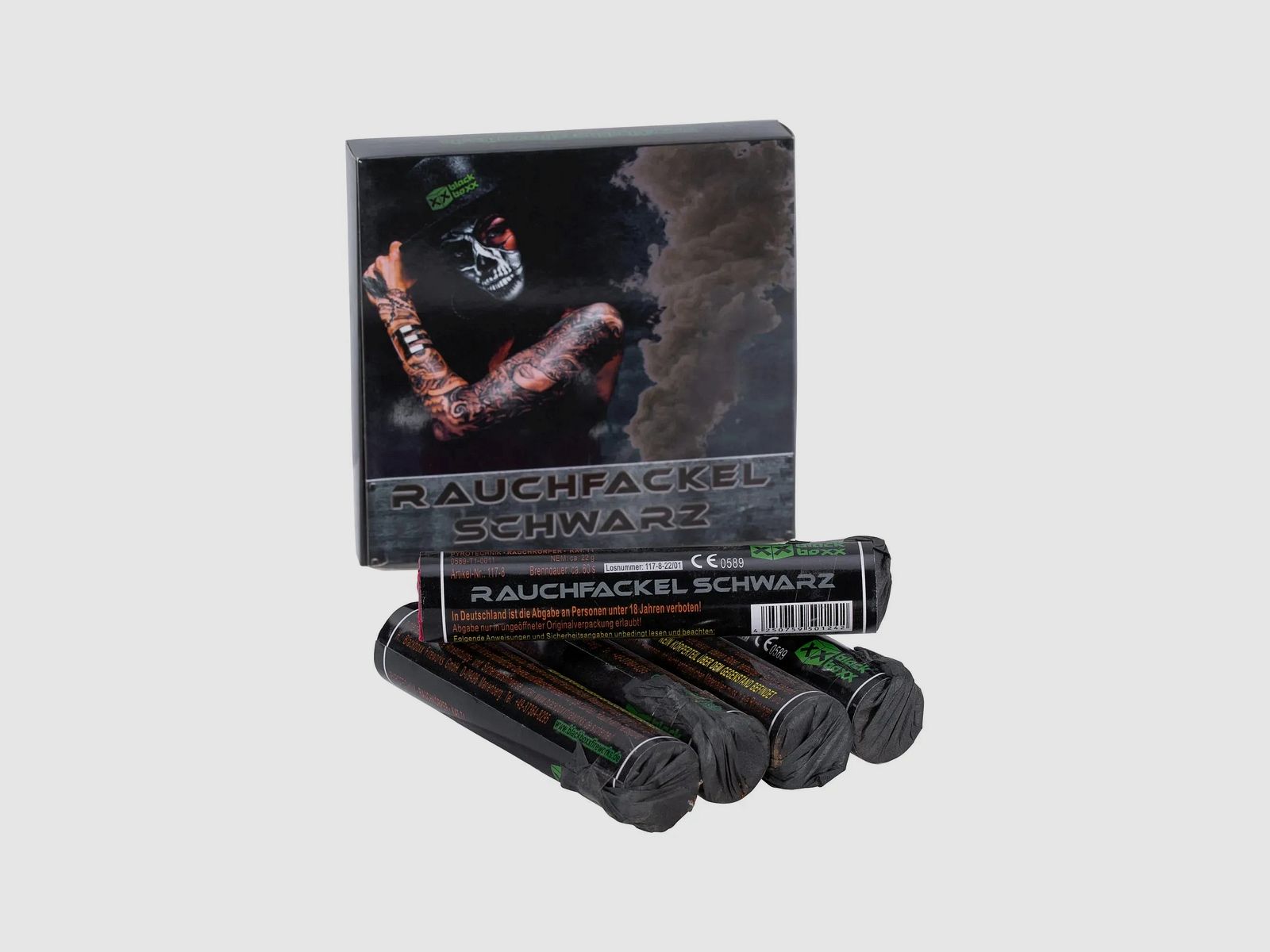 Blackboxx Rauchfackel 60 Sek. T1 5er Pack