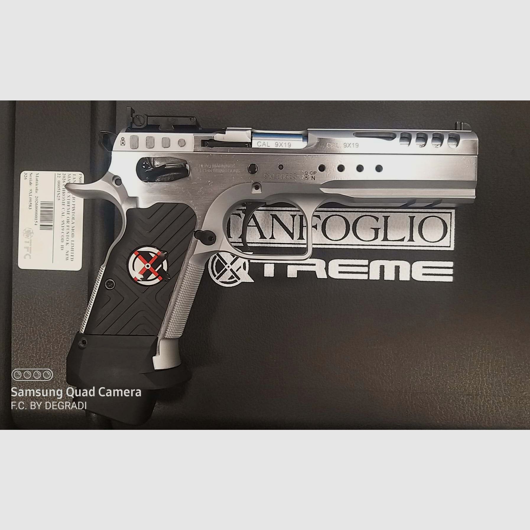 TANFOGLIO LIMITED MASTER EXTREME 9X19 2026 NOWOŚĆ, zdjęcie 2 z 5