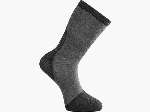 Woolpower Socke Skilled Liner Dunkelgrau-Grau