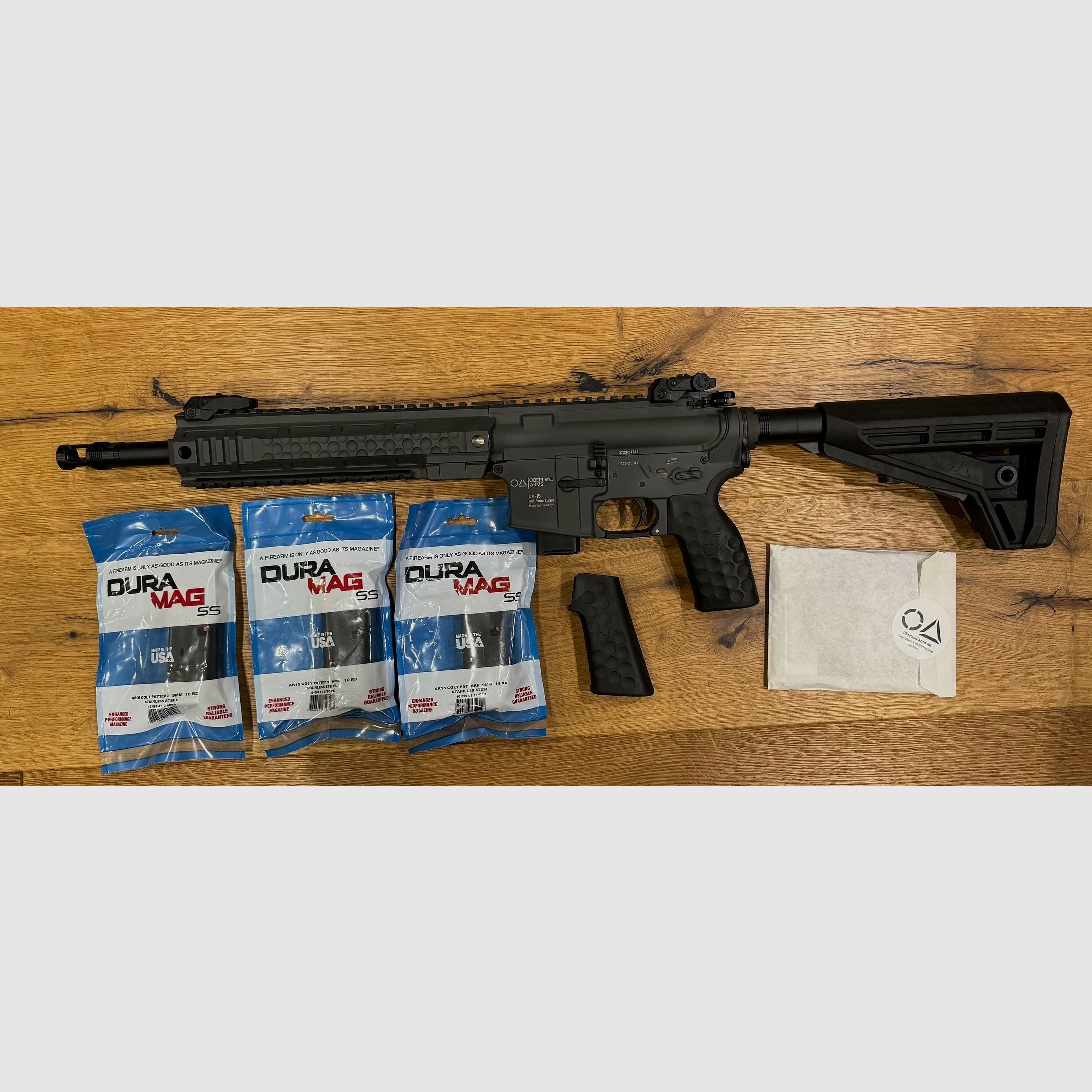 Oberland Arms OA-15 PR M9 SHORT, 12" Heavy Barrel