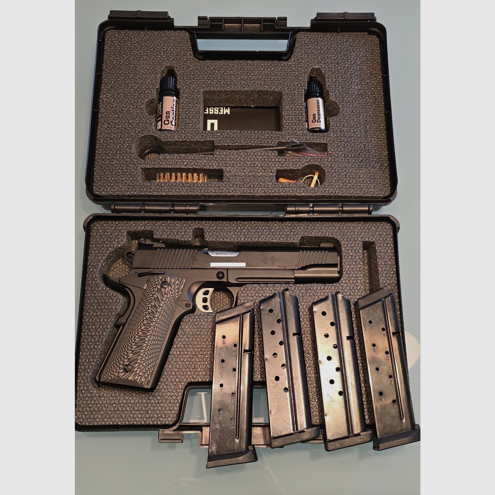 Pistole Messerschmitt 1911 Schwarz PC9 5″, Kal. 9mm