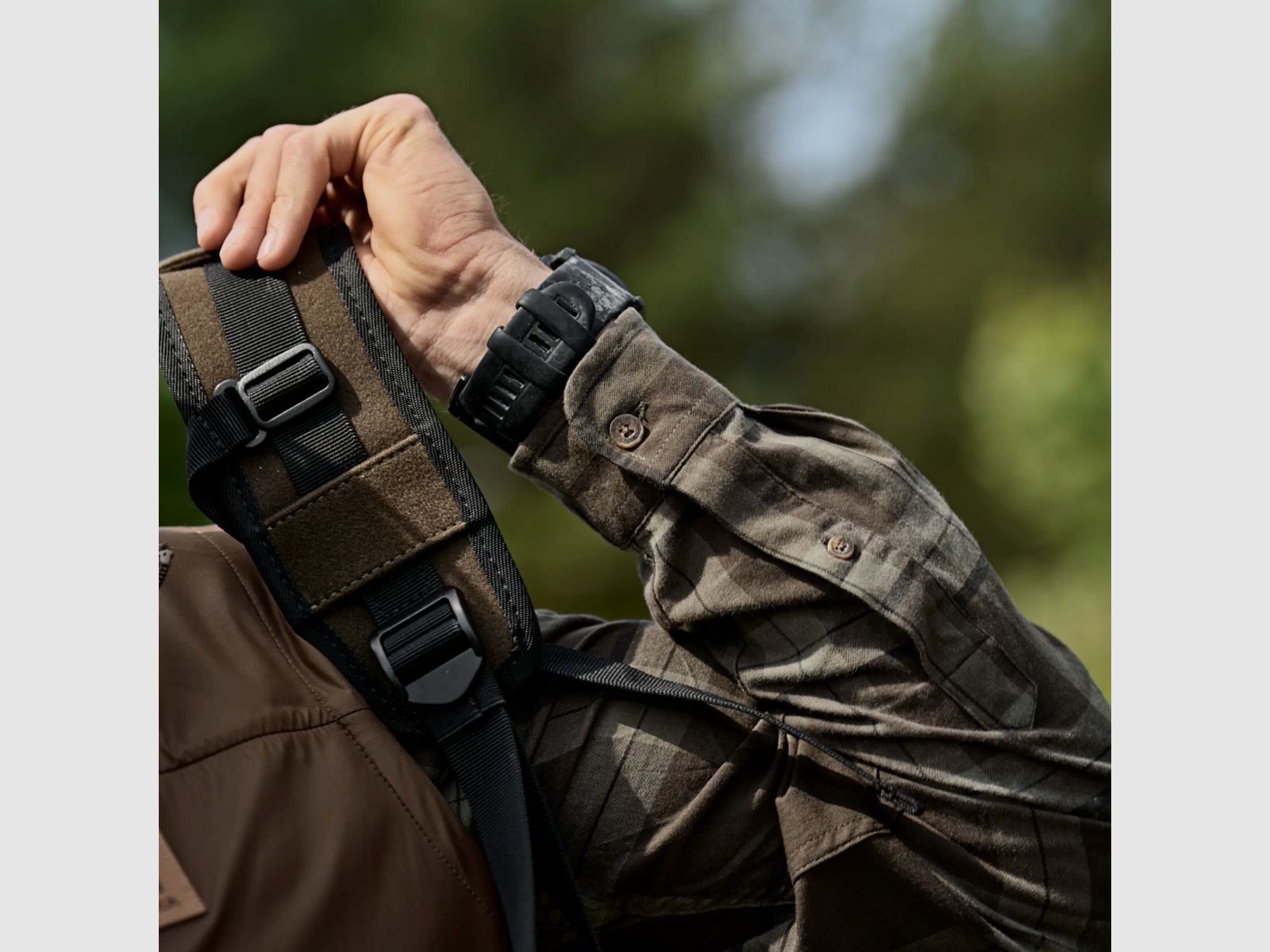 Härkila Hemd Fjell (Green Check)