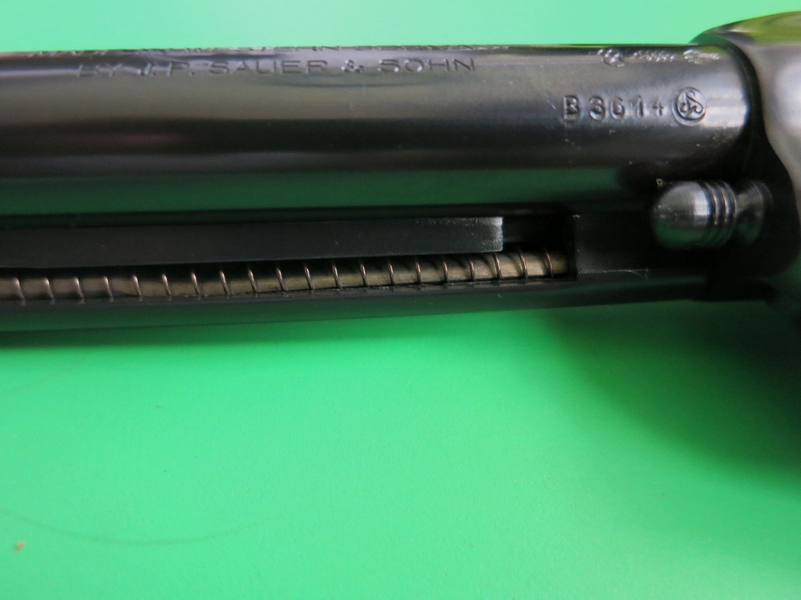Revólver occidental, FJ. P. Sauer & Sohn, seis disparos occidental, .357 Magnum, estado de colección #63
