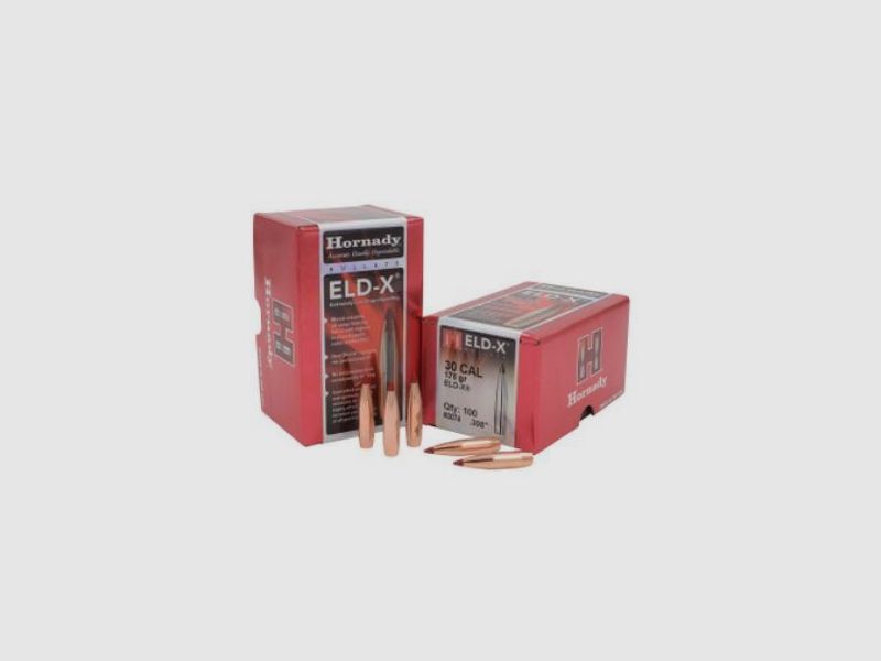 Hornady ELD-X – Caliber .308 Win | 178 Grain #3074