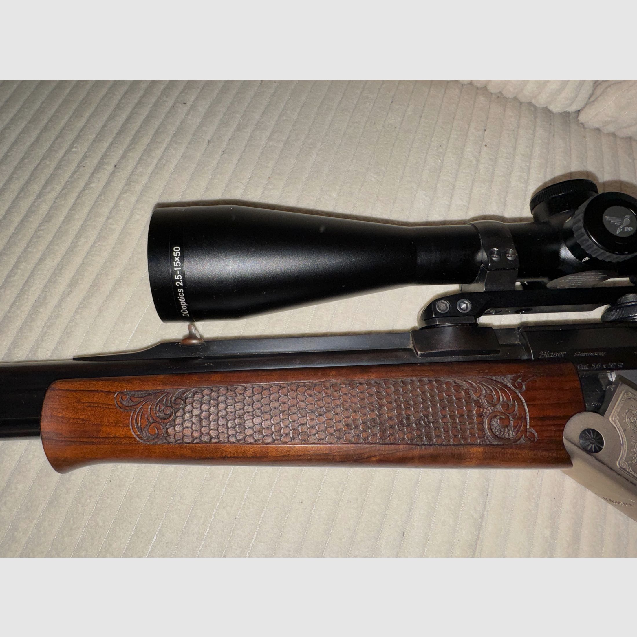 Blaser Bergstutzen B750/88 - 30 R Blaser & 5,6x52 R inkl. ZF inkl. Munition