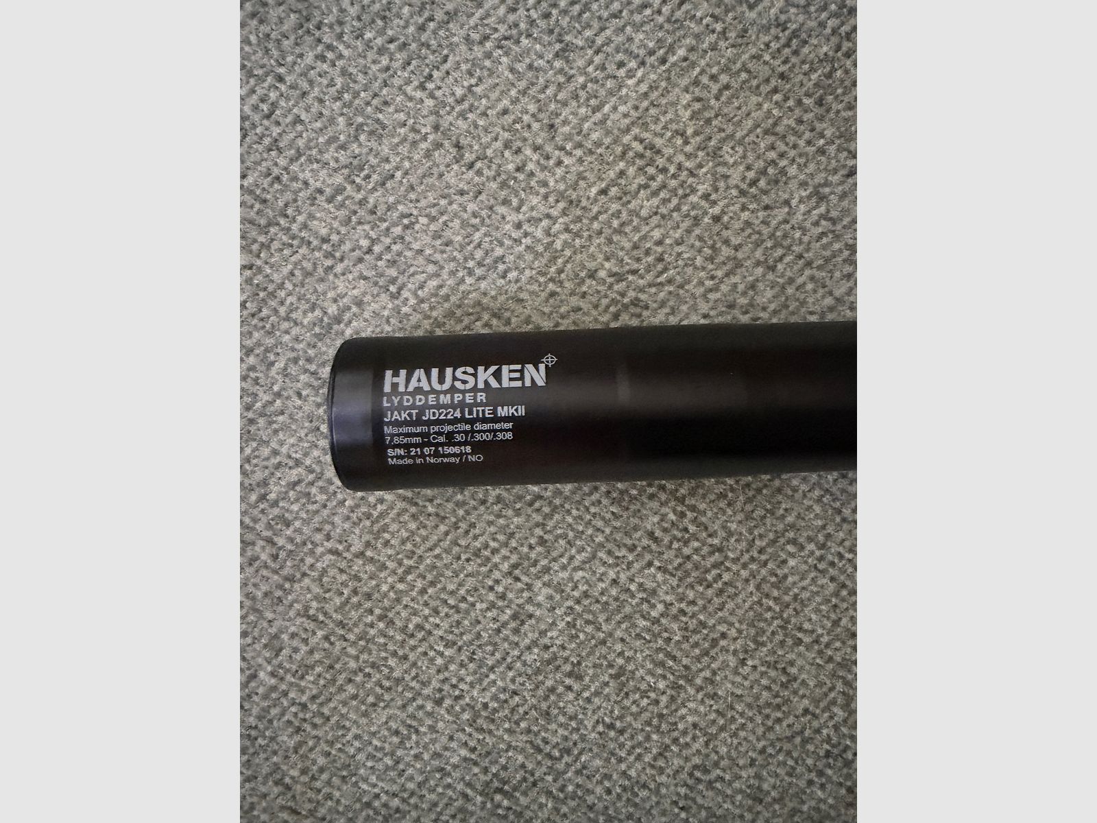 Repetierbüchse Remington mit Hausken Schalldämpfer