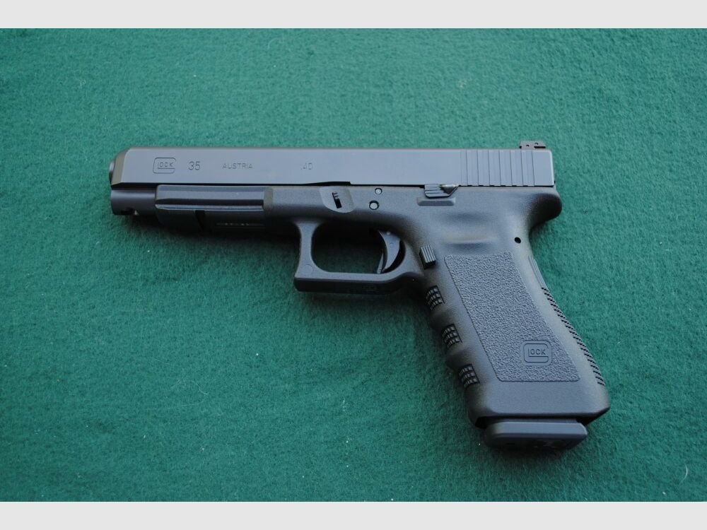 Glock 35, Gen. 4, Original Koffer mit allem Zubehör