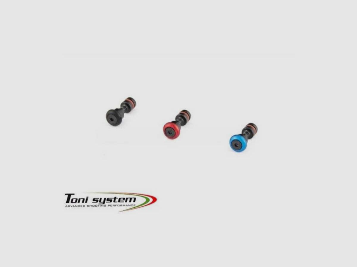 TONI SYSTEM SISU Super Sport Oversized Safety for Benelli M1-M2, Color: Red, image 1 of 3