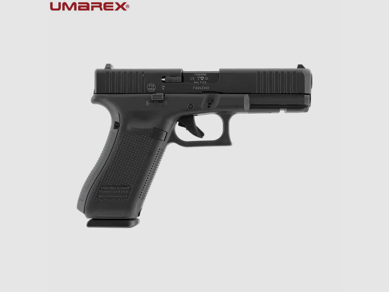 UAMREX Colt Government 1911 A1 9mm P.A.K CZARNY
