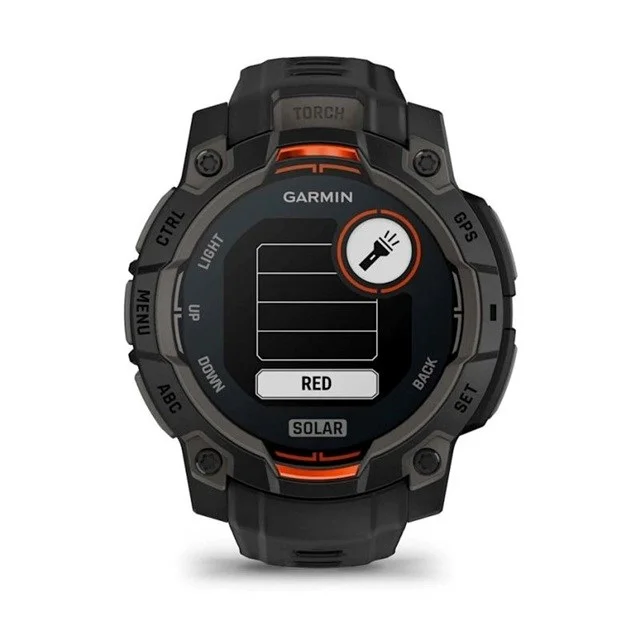 Smartwatch GARMIN Instinct 3 45mm SOLAR Zwart, afbeelding 4 van 26