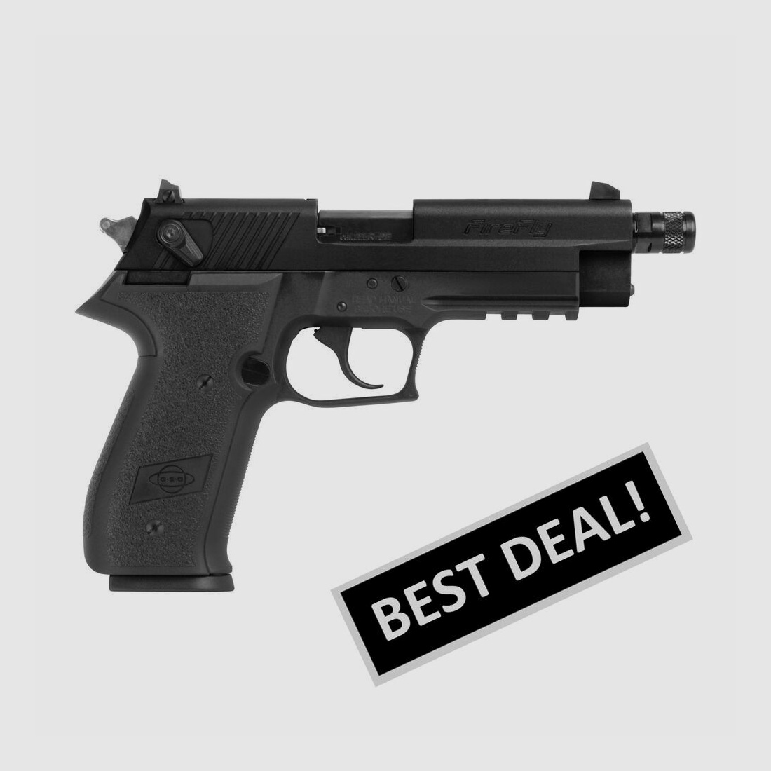 GSG FireFly SD Zwart .22lr HV