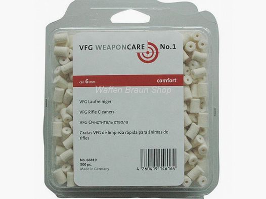 VFG nettoyant de canon pour cartouches, No. 66819, 6 mm
