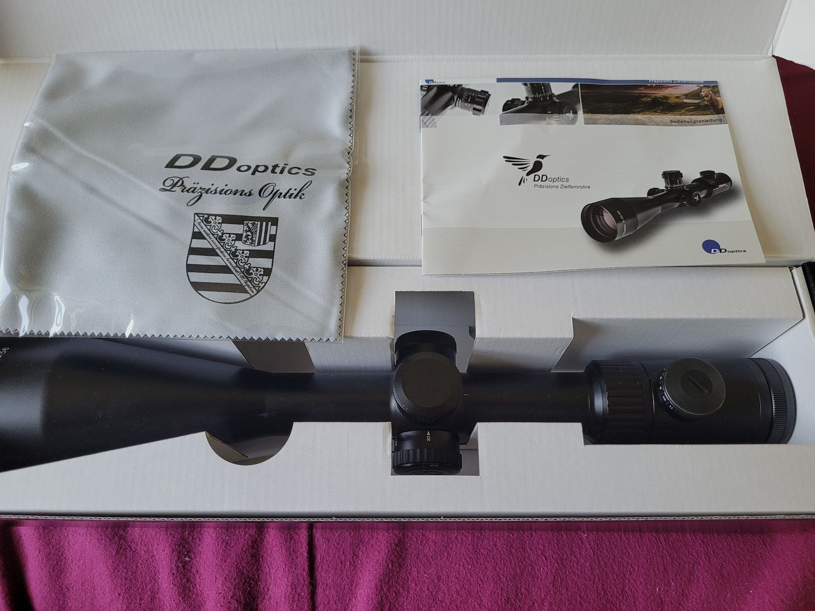 DD optics 2,5-15 x56 NFX  LP Absehen 4 a aus dem Nachlass 