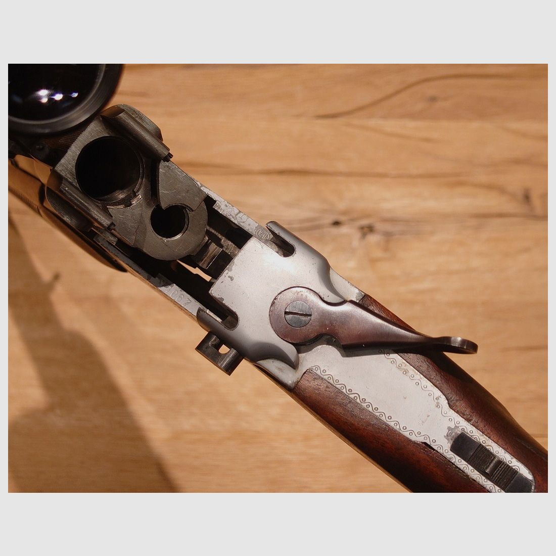 Bockbüchsflinte Kettner Mod. Puszta Kal. 7x65R 12/70