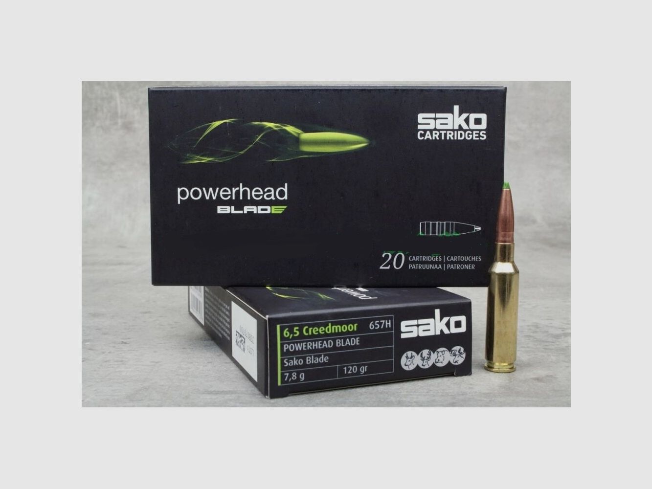 6.5 Creedmoor Sako Powerhead Blade 117GR TXM 657H, Bild 2 von 2