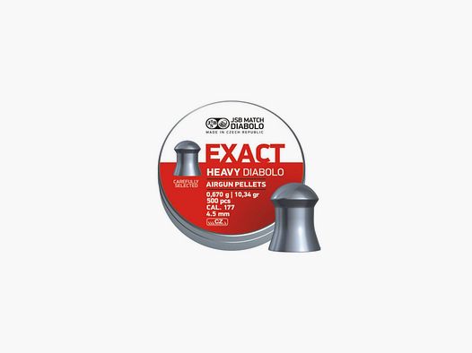 JSB EXACT HEAVY DIABOLO 4,52MM 500UD.