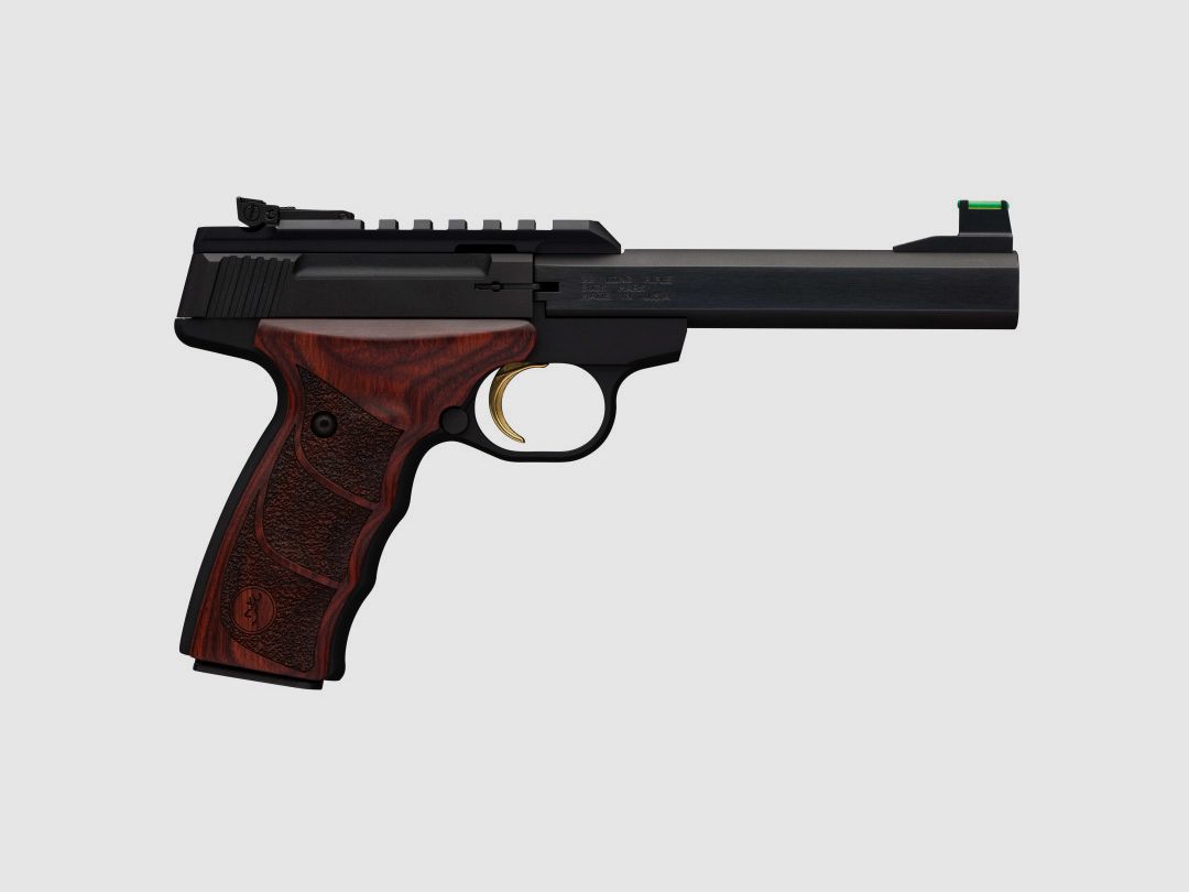 PISTOOL BROWNING BUCK MARK PLUS ROSEWOOD UDX KAL.22LR - CATEGORIE B, afbeelding 2 van 4