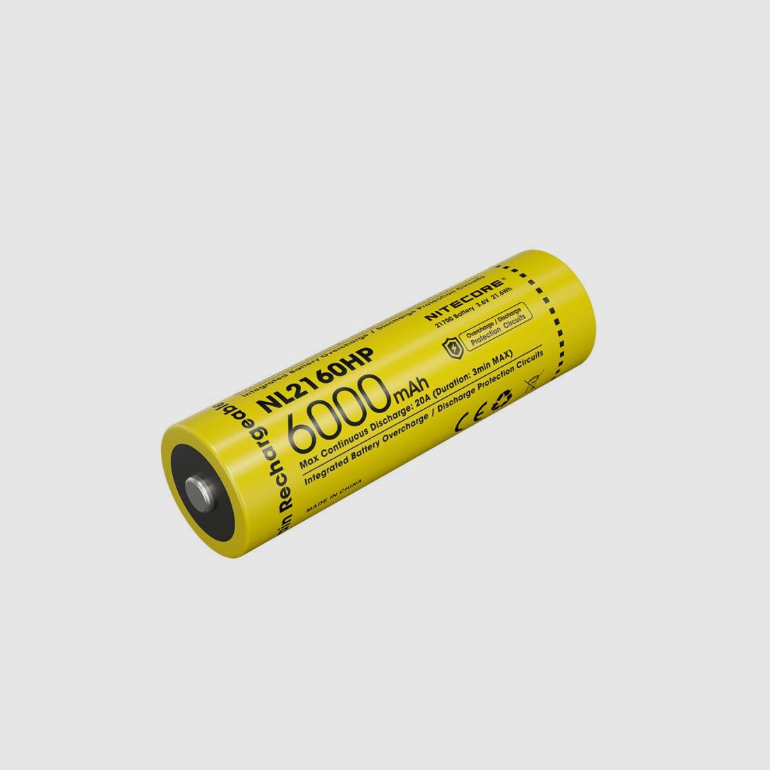 Nitecore Li-Ion Akku 21700 6000mAh NL2160HP