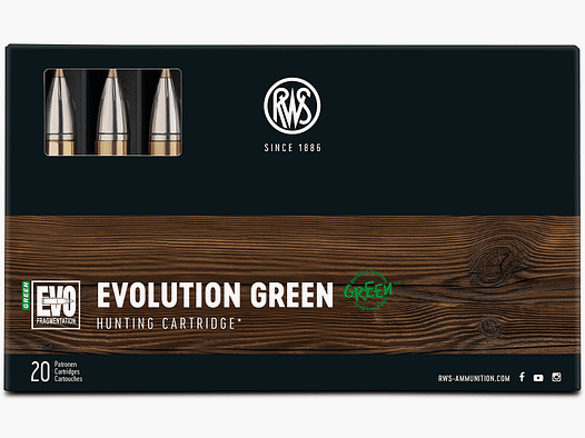RWS 9,3x62 Evo Green 184gr. - 20 pcs