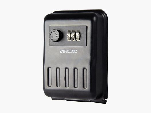 Key garage with combination lock