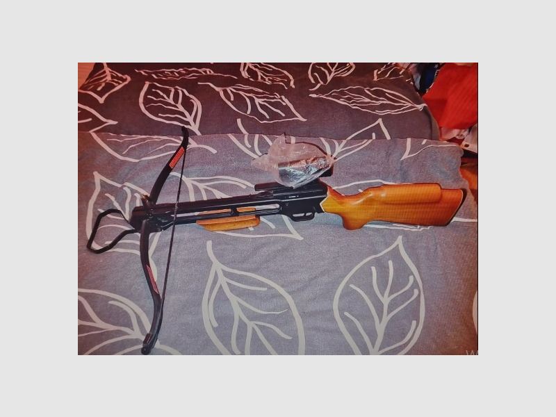 Crossmann crossbow, new, with LED diopter and arrows