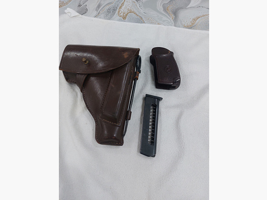 makarow makarov magazin, leder holster passt für baikal 654 co2