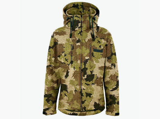 Kernige Camo Lodenjacke Hedlund Grenland Pro Silent Forest / TOP QUALITÄT UND PREISLEISTUNG