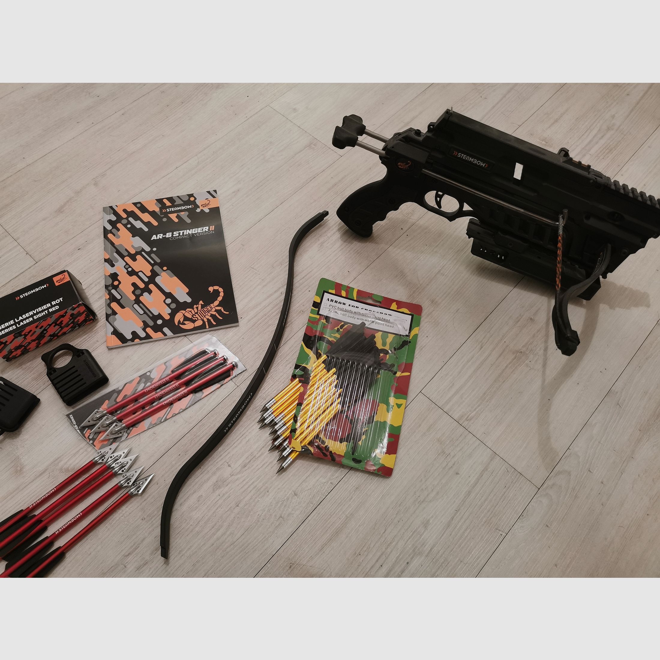 Steambow Stinger 2 AR 6 Kompakt Paket